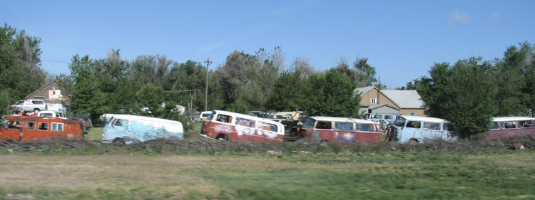 VW Bus Farm