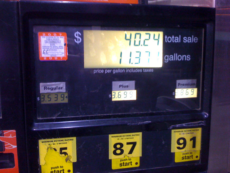 $3.53 / gallon
