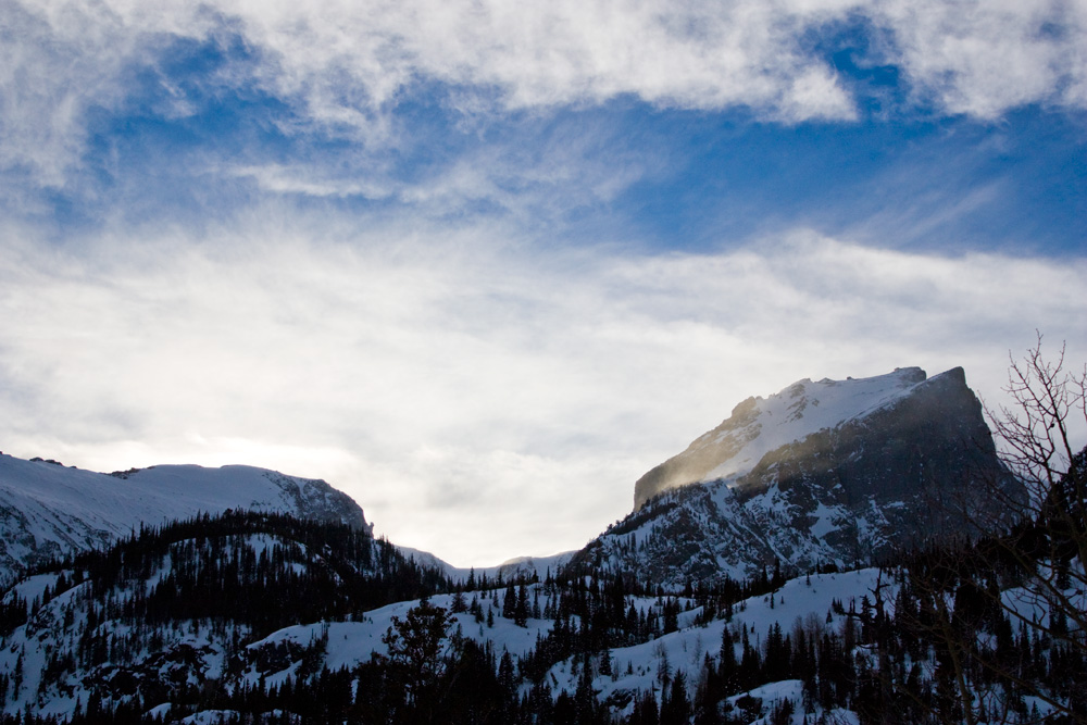 Snowshoeing