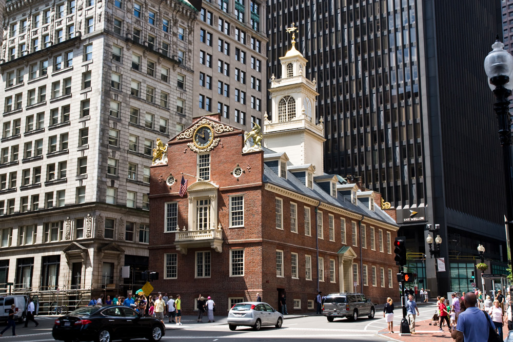Old State House and Boston Massacre Site