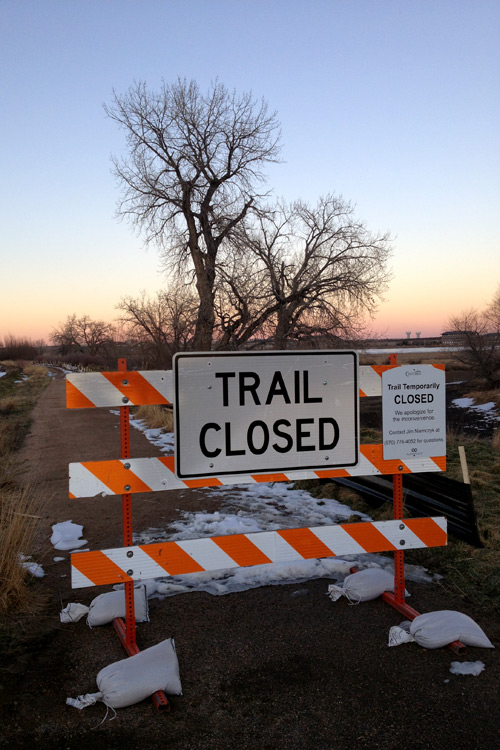 Trail Closed