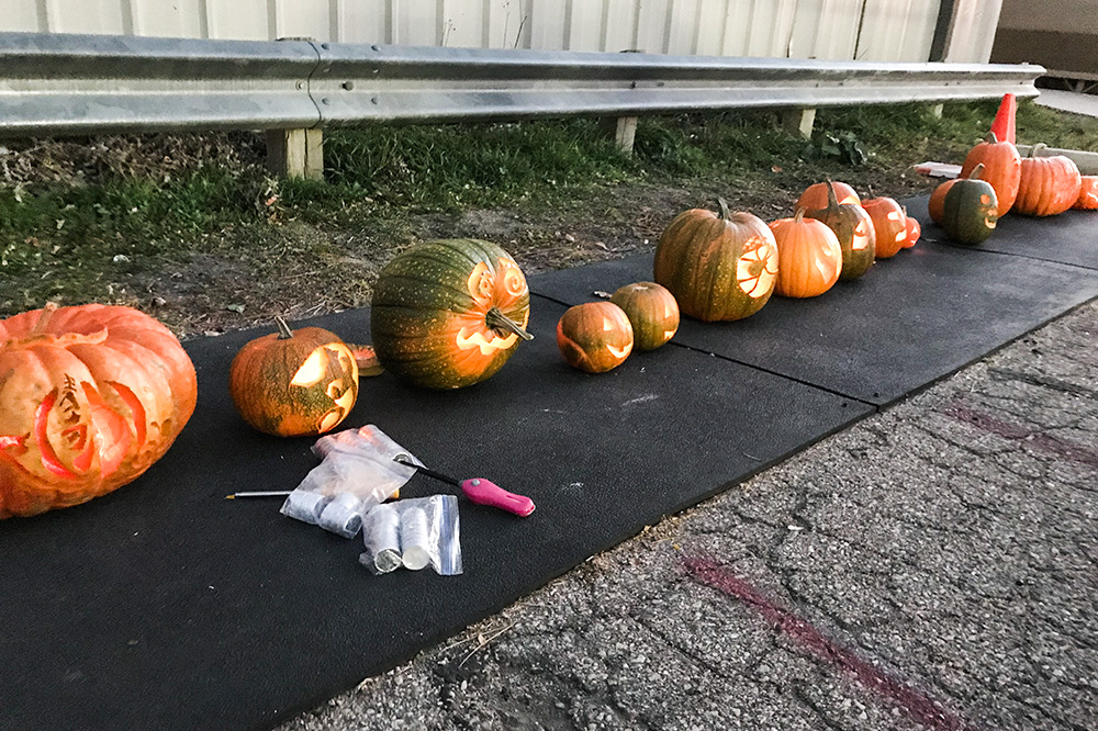 Pumpkin Carving at BTC